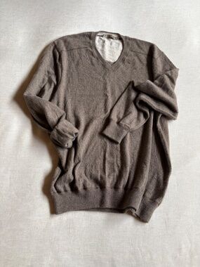 Raffi Cashmere Vneck Sweater, Menswear